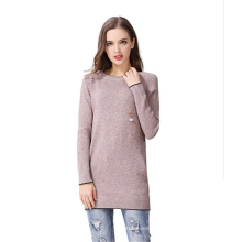 PK18A73HX пуловер женщин платье круглый шеи Кашемировый свитер
